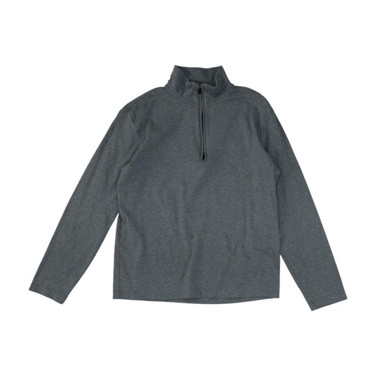 Gray 1/4 Zip Pullover