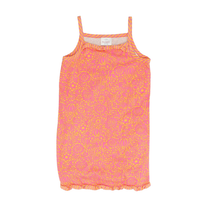 Orange Abstract Dress