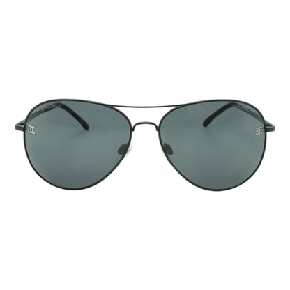 Black 4189-T-Q Aviator Sunglasses
