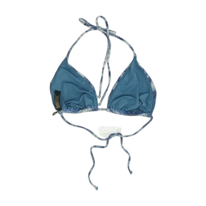 Blue Abstract Swim Top