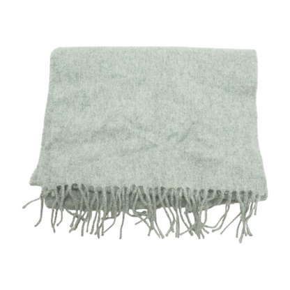 Gray 100% Cashmere Scarf