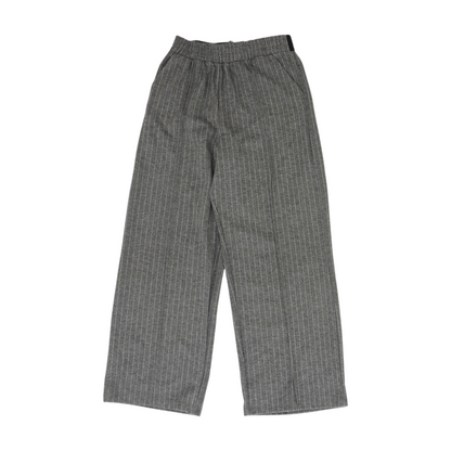 Gray Striped Dress Pants