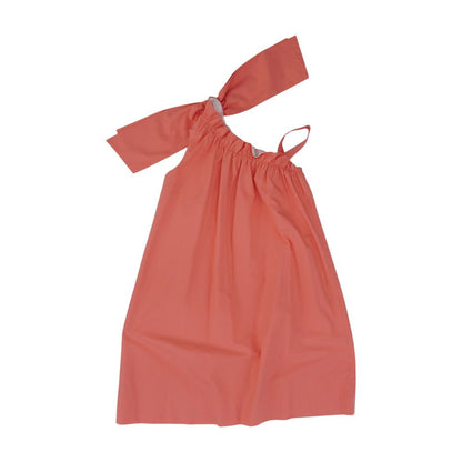 Pink Solid Dress