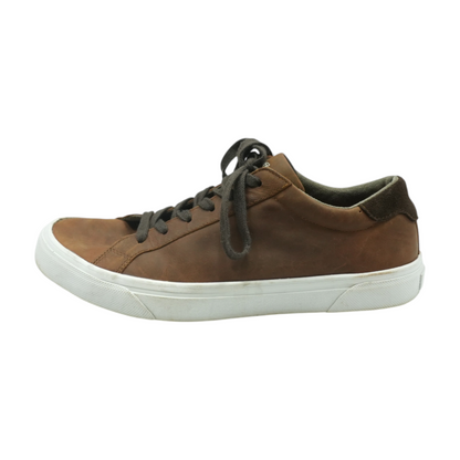 Brown Lace-Up Casual Shoes