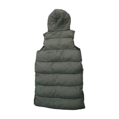 Gray Solid Vest