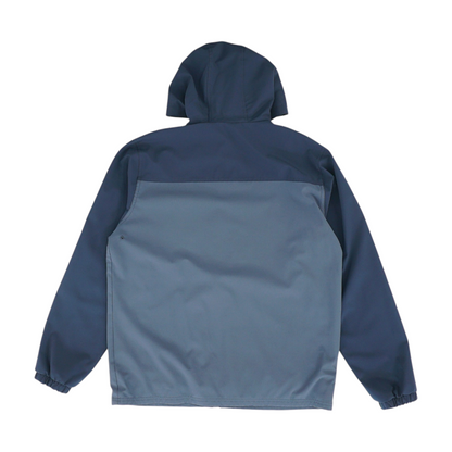 Blue Color Block Jacket