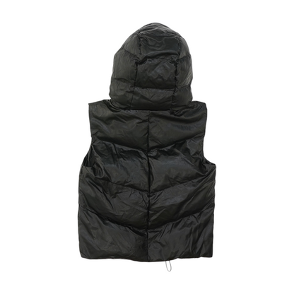 Black Solid Vest