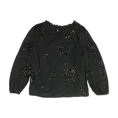 Black Print Blouse