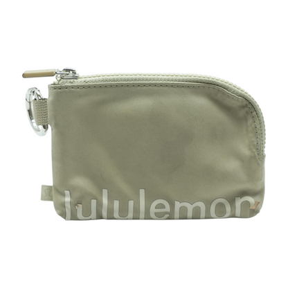Beige Card Case Wallet