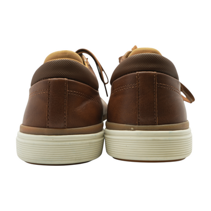 Brown Lace-Up Casual Shoes