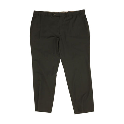 Black Solid Chino Pants