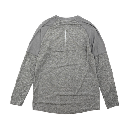 Gray Solid Active T-Shirt
