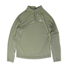 Brown Solid 1/4 Zip Pullover