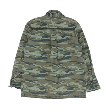 Green Camo Button Down