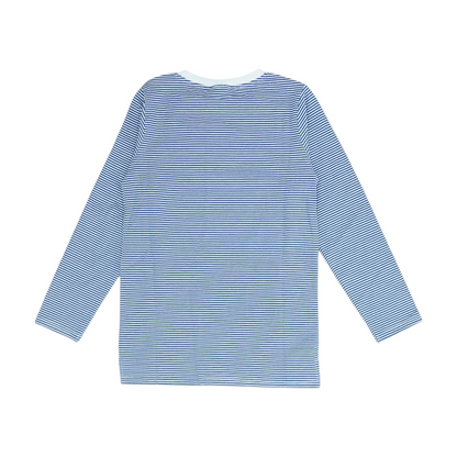 Blue Striped Henley