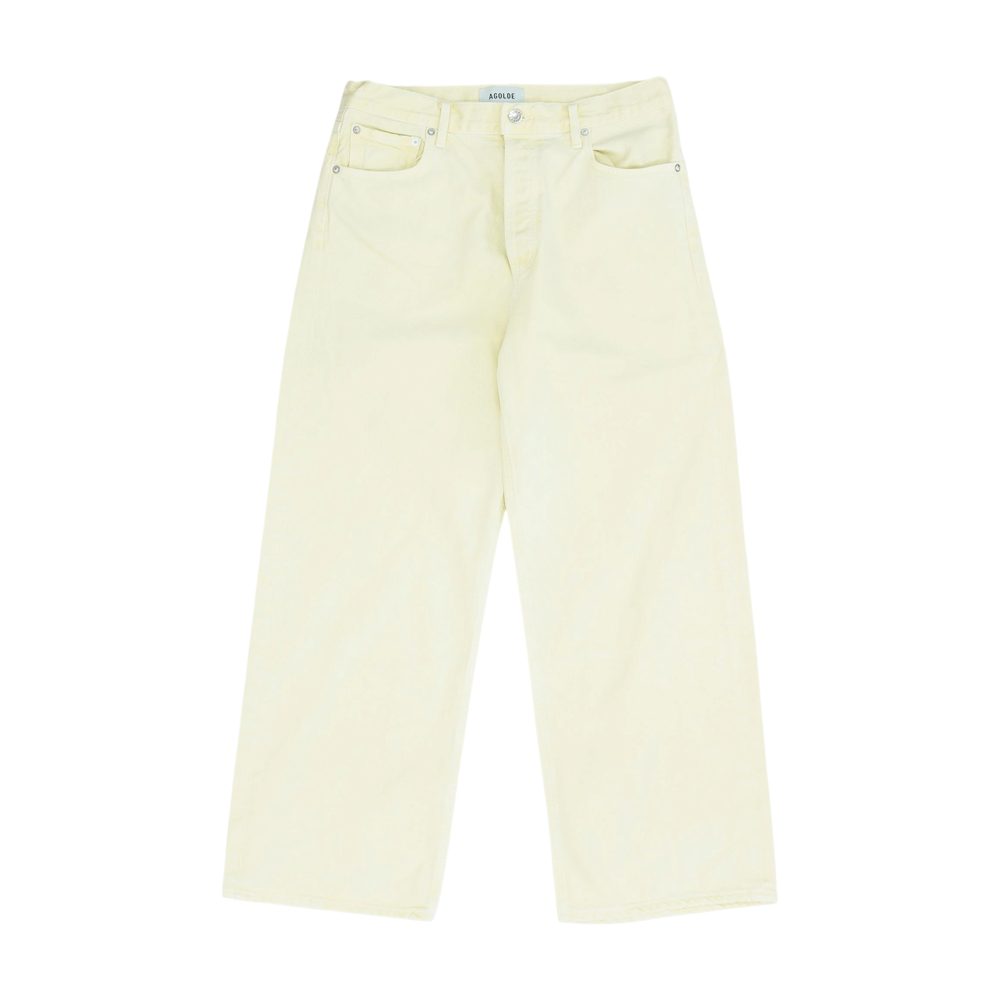 Yellow Straight Jeans