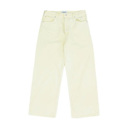 Yellow Straight Jeans