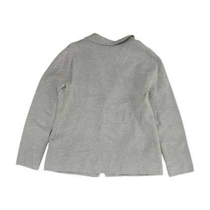 Gray Solid Blazer