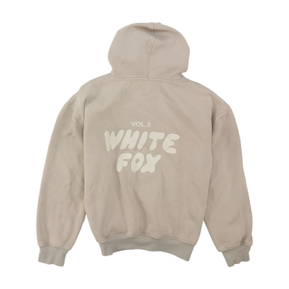 Gray Solid Hoodie Pullover