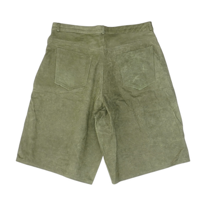 Green 5-Pocket Shorts