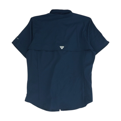 Navy Button Down