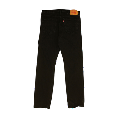 501 Black Straight Jeans
