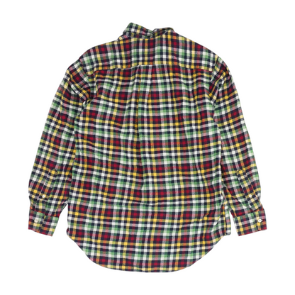 Multi Check Flannel Button Down