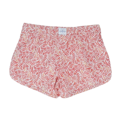 Red Graphic Shorts