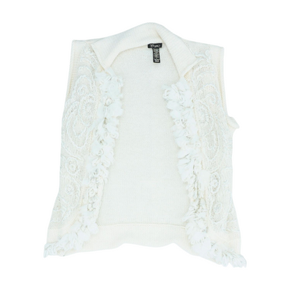 White Vest Sweater