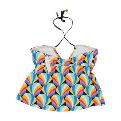 Multi Abstract Swim Top