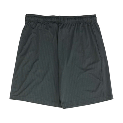 Gray Herringbone Active Shorts