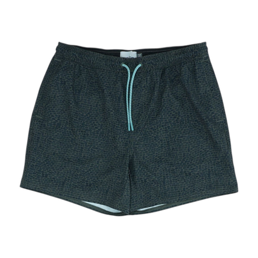 Green Abstract Swim Bottom