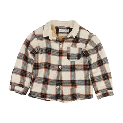 Beige Check Lightweight Jacket