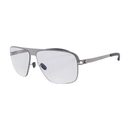 Silver Till Square Prescription Eyewear