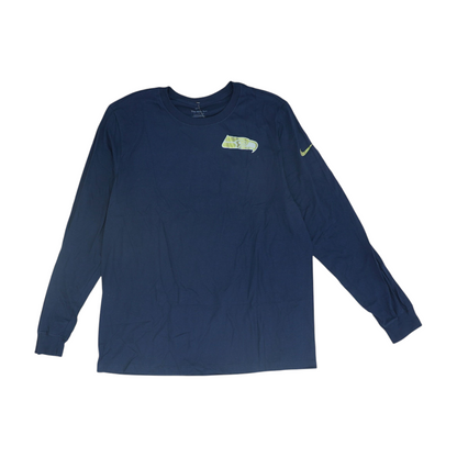 Navy Seattle Seahawks Graphic T-Shirt