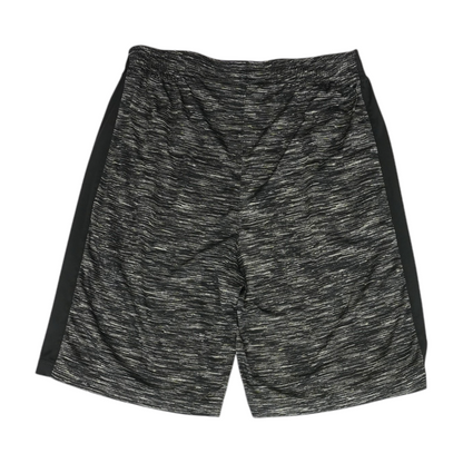 Black Graphic Active Shorts