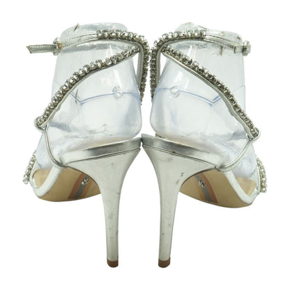 Silver Stiletto Heels