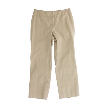 Khaki Solid Chino Pants