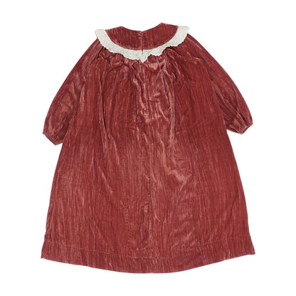 Red Solid Dress