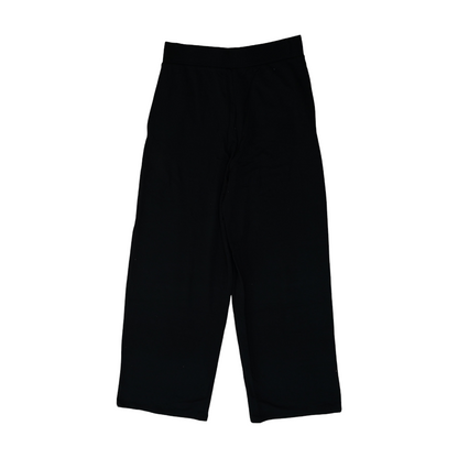 Black Solid Pajama Bottom