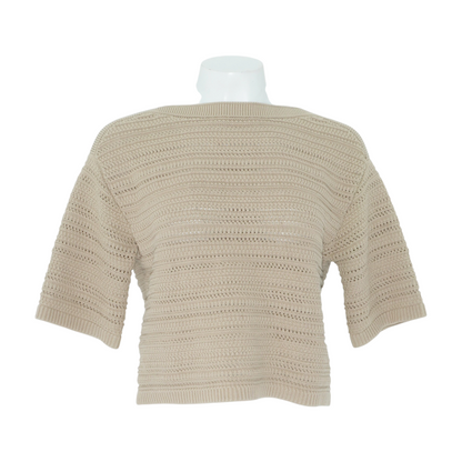 Beige Pullover Sweater