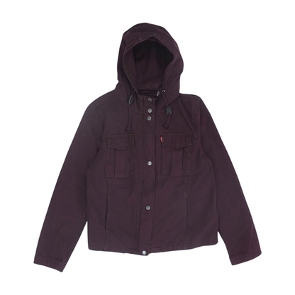 Maroon Solid Jacket