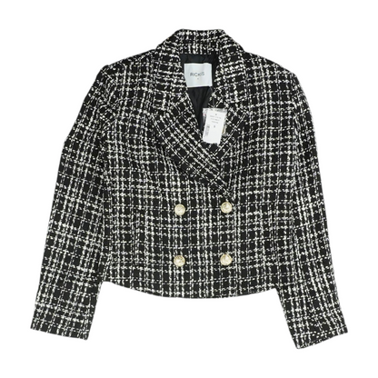 Black Print Blazer