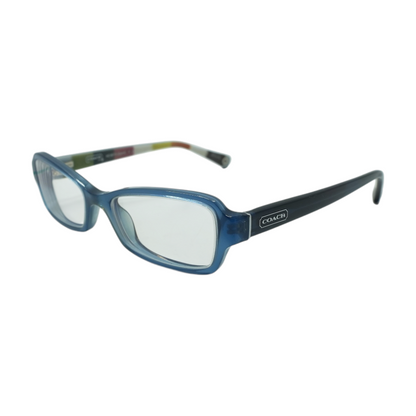 Blue Quinn Rectangle Prescription Eyewear