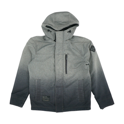 Gray Color Block Jacket