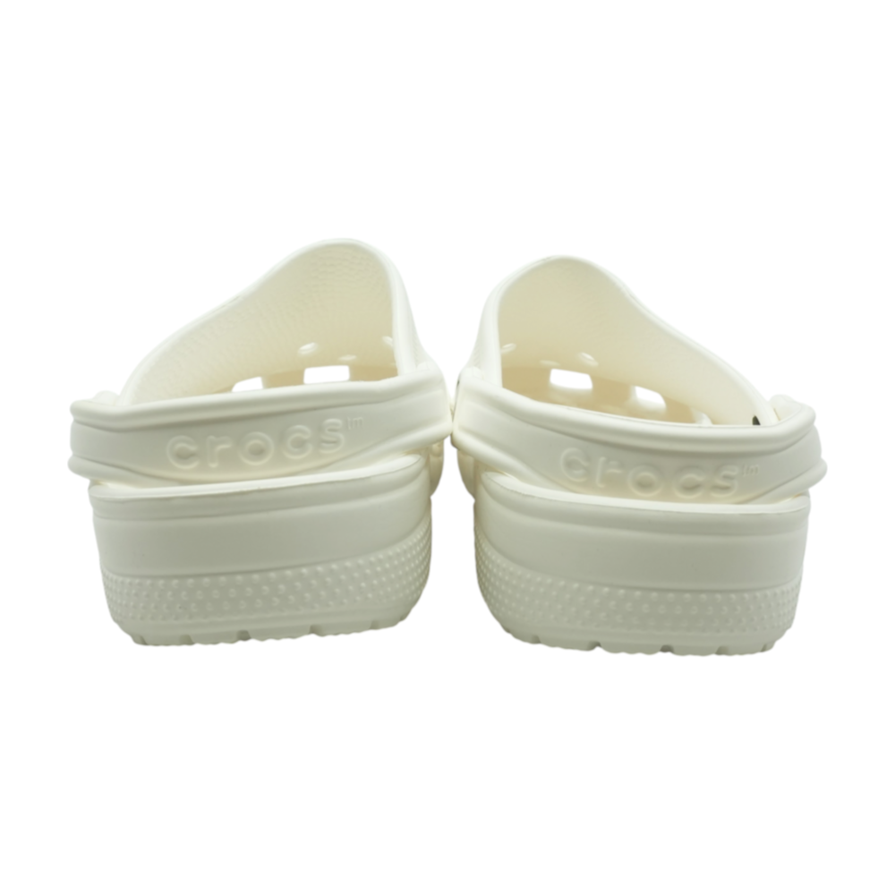 White Slip-On Flats