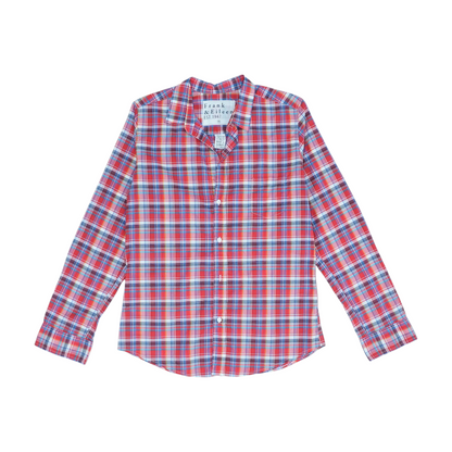 Red Plaid Button Down