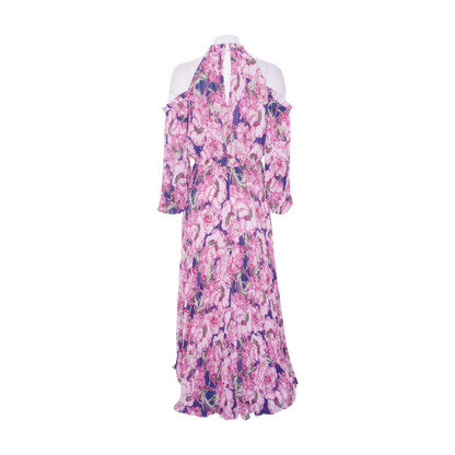 Pink Floral Maxi Dress