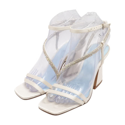 Ivory Block Heels