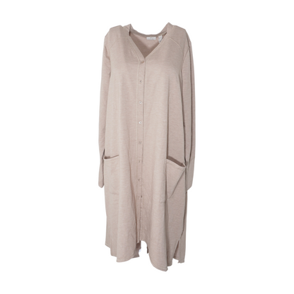 Beige Midi Dress
